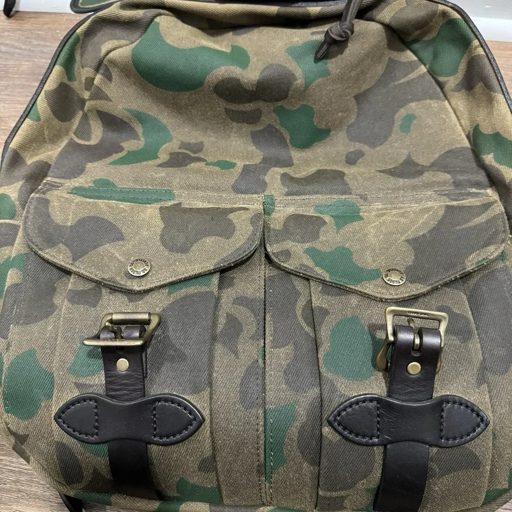 Filson‎ Large Rugged Twill Rucksack Shrub Camo - Picture 6 of 10